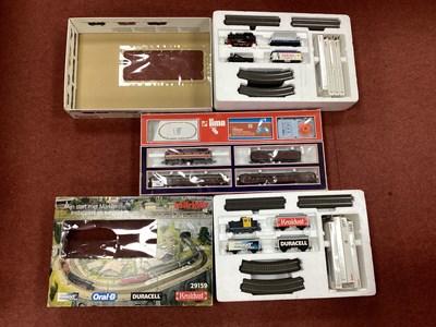 Lot 750 - Three 'HO' Gauge Boxed Train Sets for Spares...