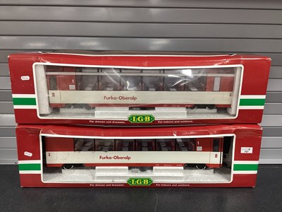 Lot 767 - Two L.G.B Gauge One/10mm Ref No 30660...
