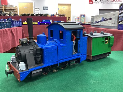 Lot 668 - A Gauge One/10mm Adapted 0-4-0 Tank Steam...