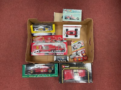 Lot 443 - A Quantity of Diecast Model Vehicles by Burago,...