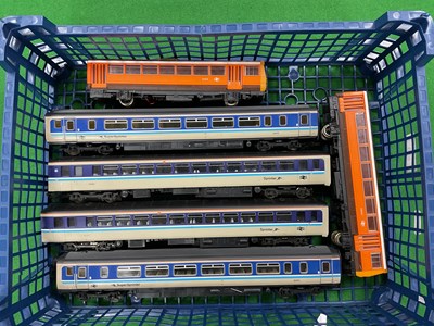 Lot 510 - Two Hornby 00 gauge diesel multiple units: a...