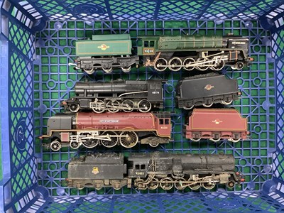Lot 544 - Four Hornby 00 gauge tender-drive locomotives...