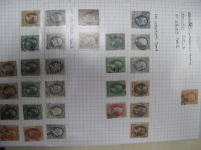 Lot 450 - Stamps: A U.S.A. Stamp Collection, ranging...
