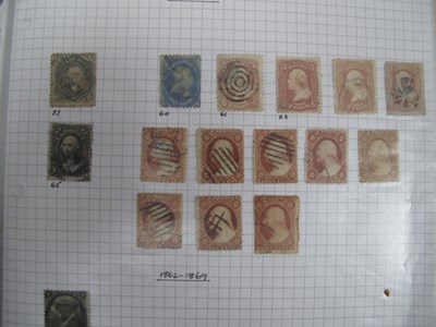 Lot 450 - Stamps: A U.S.A. Stamp Collection, ranging...