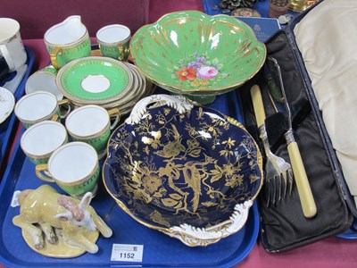 Lot 1152 - Limoges Bowl, with a still life of flowers...