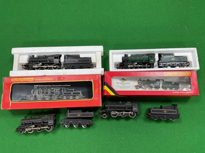Lot 497 - Four Hornby 00 Ivatt 2MT 2-6-0 locomotives,...