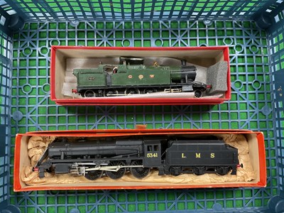 Lot 465 - Two 00 gauge kit-built locomotives requiring...