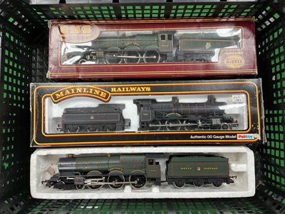 Lot 511 - Three 00 gauge Great Western 4-6-0 locomotives:...