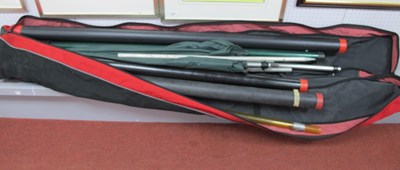 Lot 726 - Maver Abyss Rod Holdall, two umbrellas, rod...