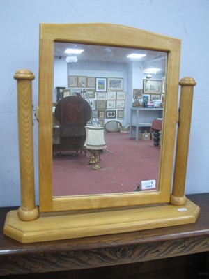 Lot 1593 - Treske Thirsk, Ash Dressing Table Mirror,...