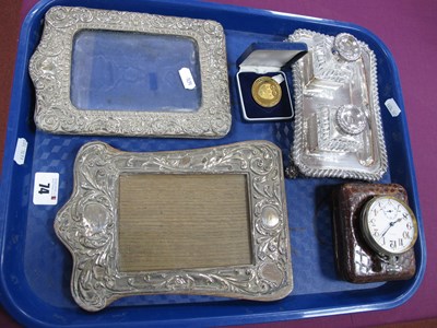 Lot 74 - Two Hallmarked Silver Mounted Photograph...