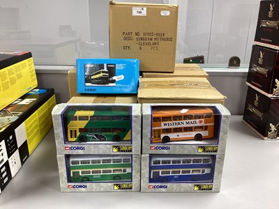Lot 730 - Thirty Diecast Model Buses by Sunbeam Models -...