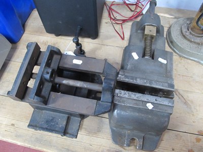 Lot 1127 - A Machine Vice 6 - 150, together with one...