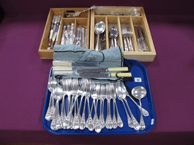Lot 72 - A Collection of Assorted Cutlery, including...
