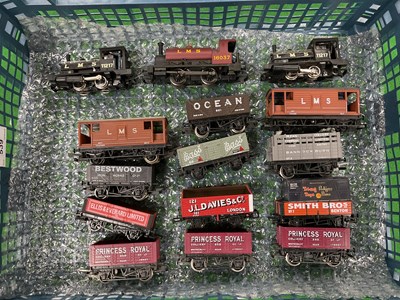 Lot 539 - An 00 gauge LMS shunting set, consisting of...