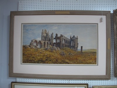 Lot 1389 - BERNARD EVANS (1848-1922) 
Whitby Abbey,...