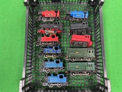 Lot 518 - Eleven 00 gauge shunting locomotives by Triang...
