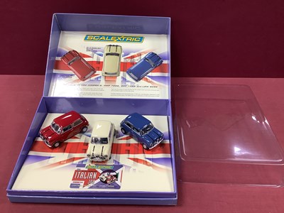 Lot 780 - Scalextric #C2921A The Italian Job Boxed Set....