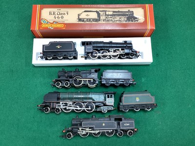 Lot 660 - Four 00 gauge ex-LMS locomotives: Hornby...