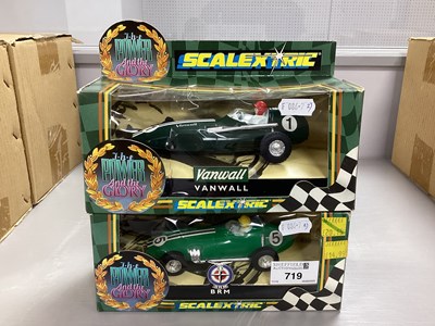 Lot 719 - Two Scalextric 1:32 Scale Slot Cars....
