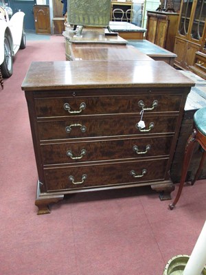 Lot 1537 - An XVIII Century Style Mahogany Bachelors...