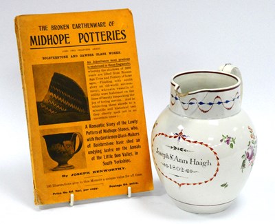 Lot 1048 - A Midhope Pottery Jug, with pearlware glaze,...