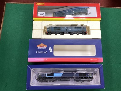 Lot 697 - Two 'OO' Gauge/4mm Boxed Diesel Locomotives,...