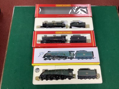 Lot 566 - Three Hornby 'OO' Gauge/4mm Boxed Steam Tender...