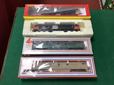 Lot 644 - Three 'OO' Gauge/4mm Boxed Co-Co Diesel...