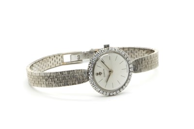 Lot 273 - Corum; A Diamond Inset Cocktail Wristwatch,...