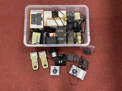 Lot 456 - A quantity of model railway control equipment...