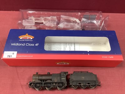 Lot 781 - A boxed Bachmann 00 gauge ex-Midland/LMS 4F...