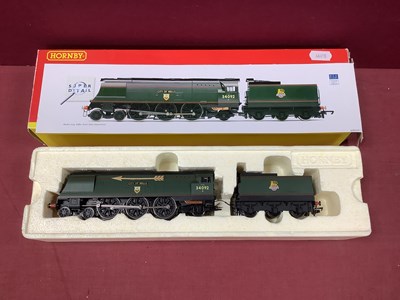 Lot 828 - A boxed Hornby 00 gauge Bulleid "West Country"...