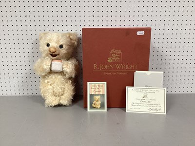Lot 347 - R. John Wright Dolls Teddy Bear, "Cupcake"...