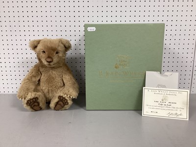 Lot 362 - R. John Wright Dolls Teddy Bear "Café Au Lait"...