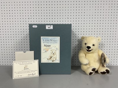 Lot 303 - R.John Wright Dolls, Teddy Bear "Nippy" Polar...