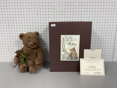 Lot 322 - R. John Wright Dolls, Teddy Bear "Tickles"...