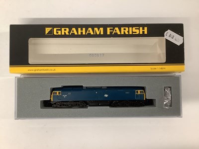 Lot 898 - A boxed Graham Farish N gauge Class 47 diesel...