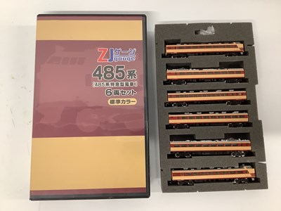 Lot 899 - A Z gauge six-car Japanese electric multiple...