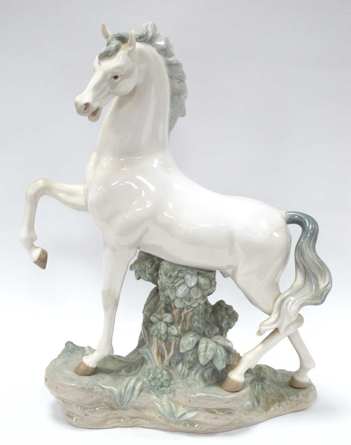 Lot 1152 - Lladro Porcelain Model 'Caballo Arrogante',...