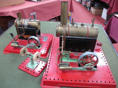 Lot 547 - Mamod Live Steam S.E.3 Twin Cylinder Steam...