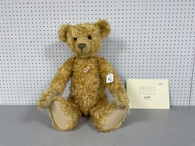 Lot 318 - A Modern Steiff Jointed Bear, "Baerle 43 PAB"...