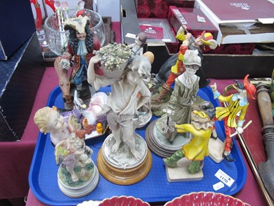 Lot 1170 - Italian Figures in Ceramic, resin, and plastic:...