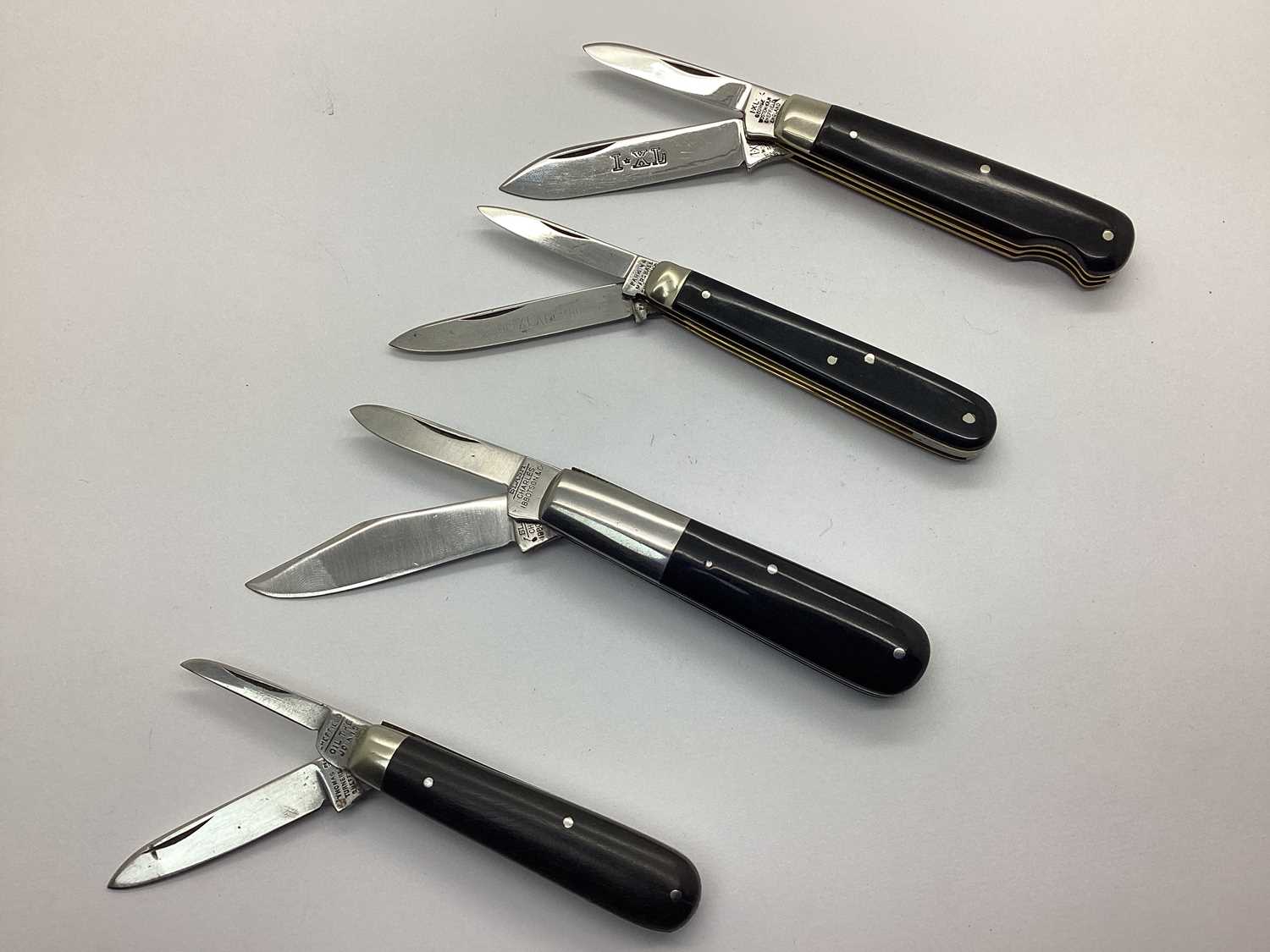 Lot 523 - I.XL George Wostenholm Two Blade Folding...