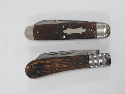 Lot 1373 - Remington UMC USA Two Blade Folding Knife,...