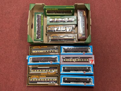 Lot 394 - Fourteen boxed 00 coaches by Airfix, Lima,...