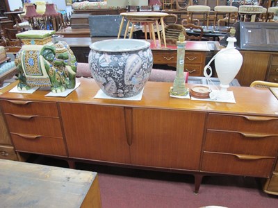 Lot 1666 - Mcintosh Teakwood Sideboard, with twin central...