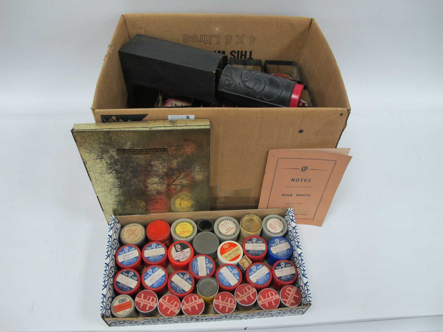 Lot 1122 - Twelve Circa 1950s 'Mapograph' instructional...