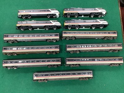 Lot 554 - Two Hornby 00 gauge Class 91 electric...