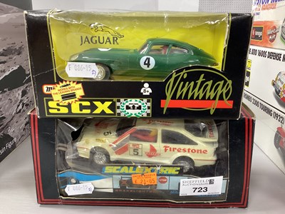 Lot 723 - Two 1:32 Scale Slot Cars. Scalextric C.456...